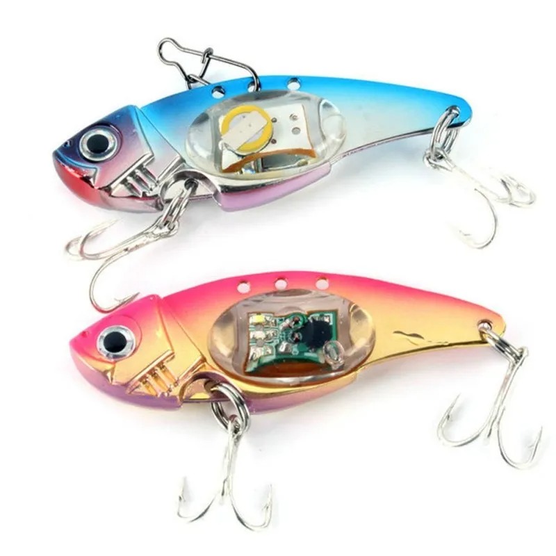 Fishing Lure Jig - Underwater LED Flashing Light Squid Bait