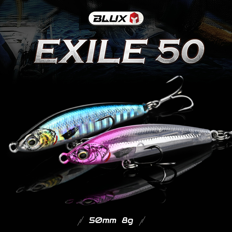 BLUX EXILE 50 Sinking Gravity  - огляд і ціна Fishing Lure Topwater