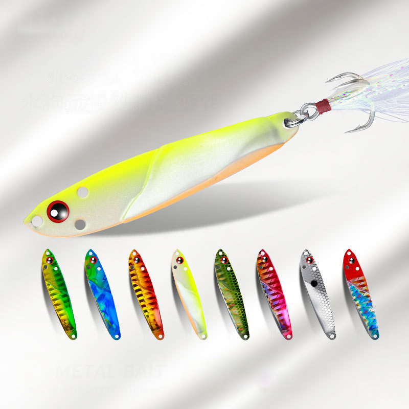 1PC Metal Jig 3D Fish Bait Tac - огляд і ціна Fishing Lure Spoon