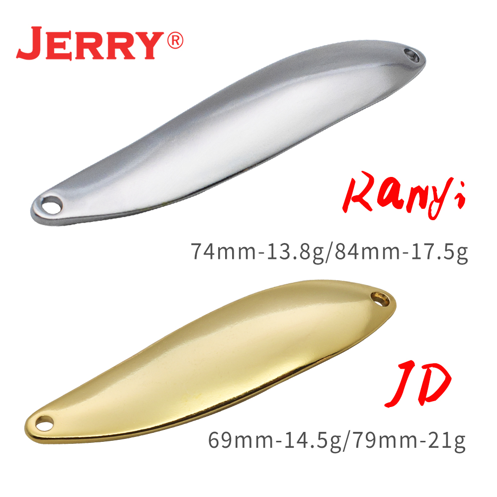 Jerry JD 14.5g 21g Unpainted S - огляд і ціна Fishing Lure Spoon