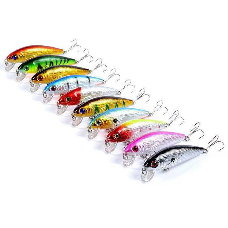 10PCS Jerkbait Minnow Crankbai - огляд і ціна Fishing Lure Jerkbait
