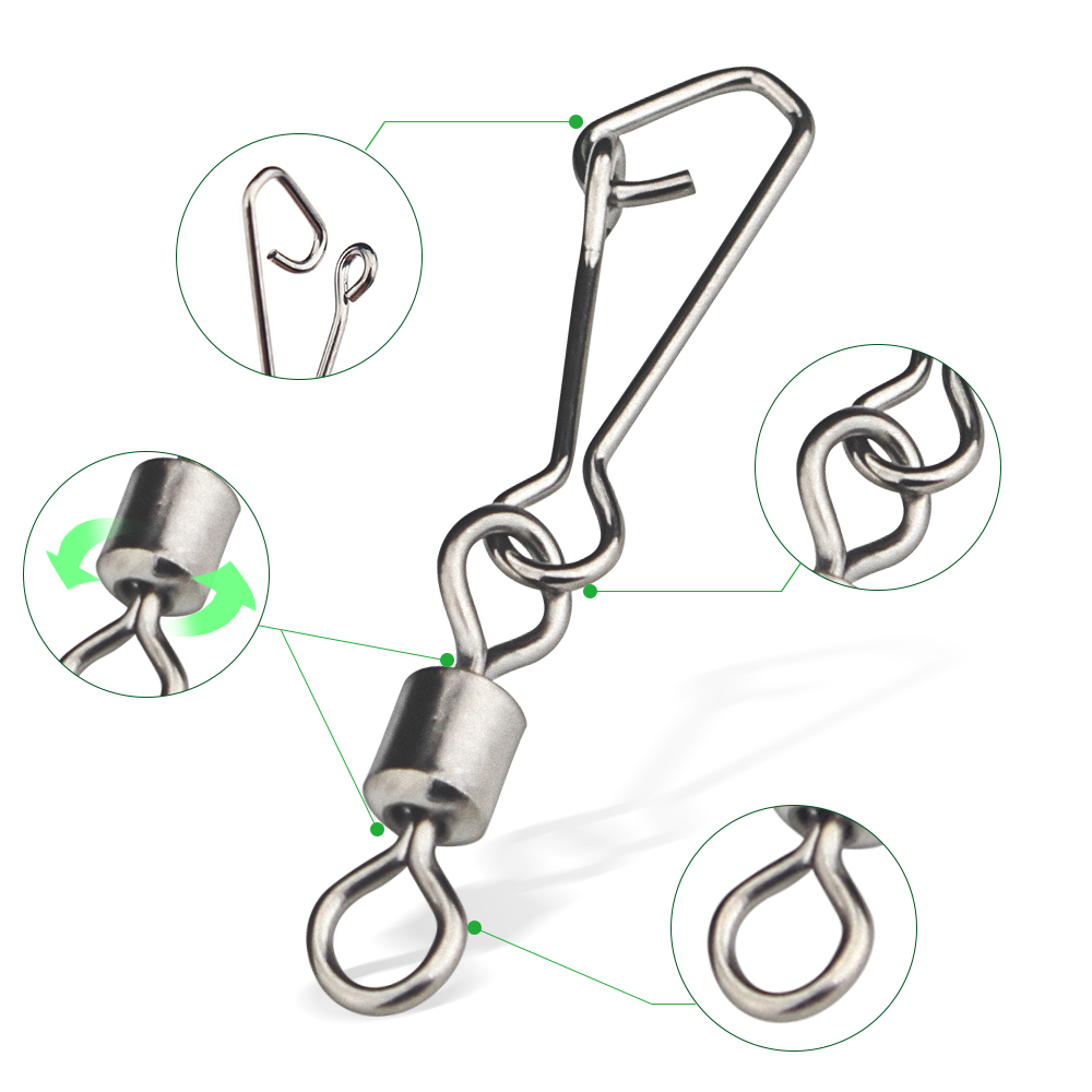 DNDYUJU 30PCS Fishing Lure Con - огляд і ціна Fishing Lure Accessories