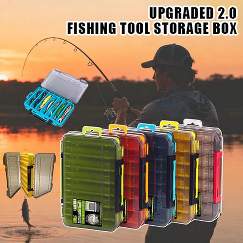 Double-Sided Compact Tackle Bo - огляд і ціна Fishing Lure Box